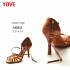 YOVE Customized ARIES(3.21-4.19) with Rhinestores Salsa or Bachata Dance Shoe