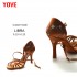 YOVE Customized LIBRA(9.23-9.22) with Rhinestores Salsa or Bachata Dance Shoe